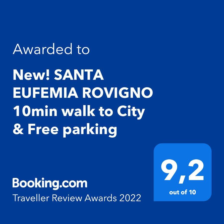 Apartamento Santa Eufemia Rovinj 10Min Walk To City & Free Garage Parking Exterior foto